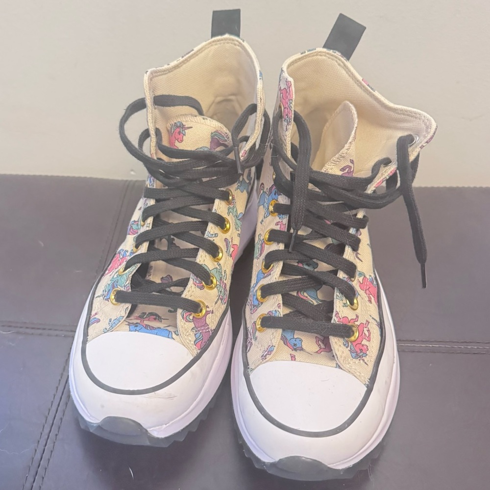 Converse Custom Unicorn Print With Alien Back - image 2
